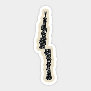 Oboe Sticker